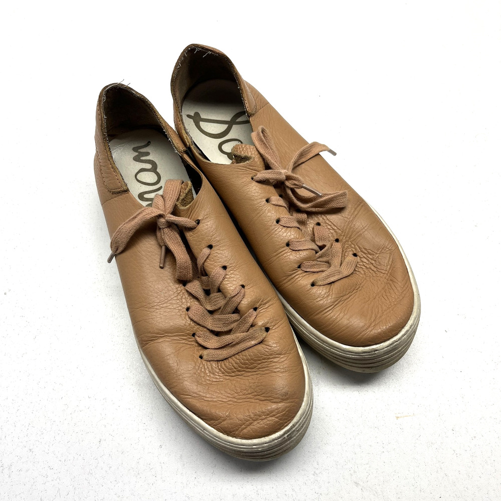 Sam Edelman Poppy Womens Fashion Sneakers Camel size 8